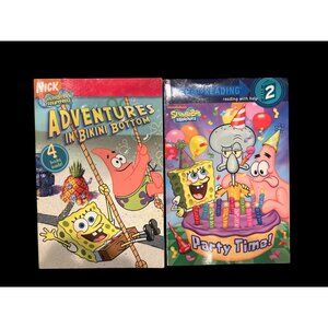 SpongeBob Ready To Read & Step Into Reading Level 2‎ Books, Kindergarten-3rd